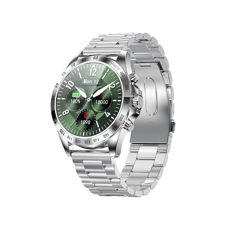 Smartwatch GARETT V8 RT srebrny, stalowy