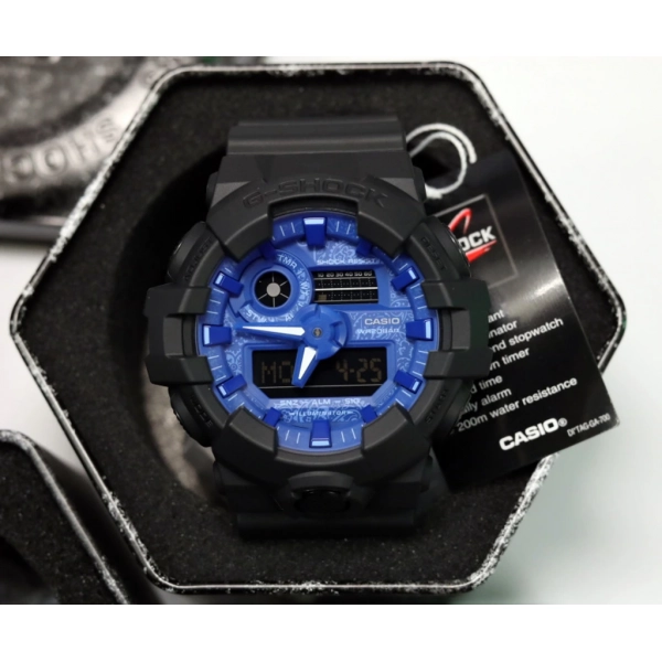 Zegarek G-Shock Casio BLUE PAISLEY GA-700BP-1AER