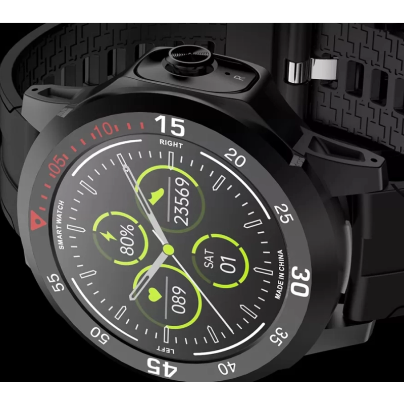 Smartwatch Rubicon RNCE85 +słuchawki (czarny)