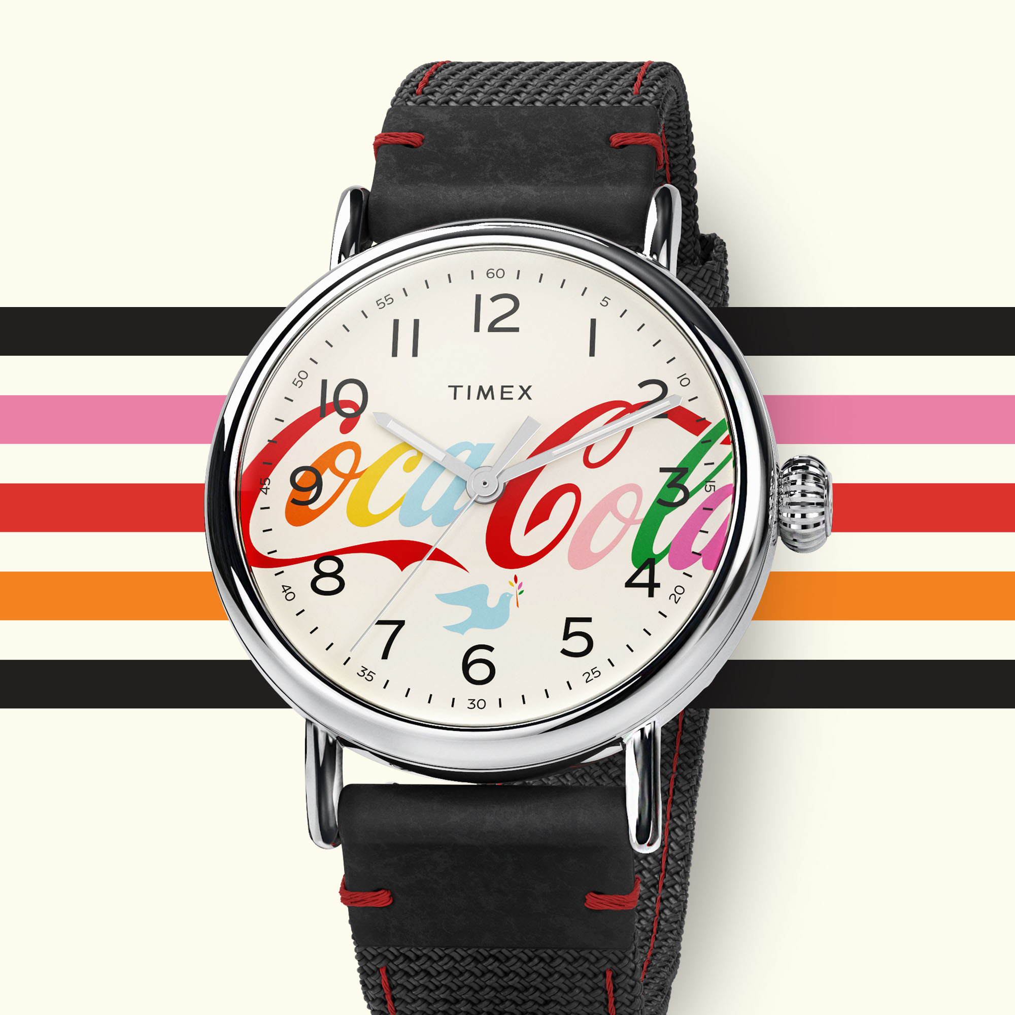 Zegarek Timex Lab Archive x Coca-Cola® Unity Collection TW2V26000
