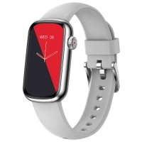 Smartband biały Smartwatch Garett Action Opaska