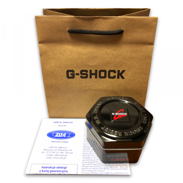box do Casio G-Shock GA-2000S-7AER