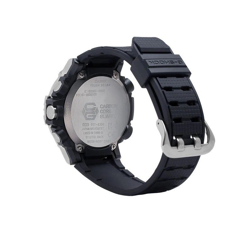 Zegarek analogowo cyfrowy, męski Casio G-Shock GST-B300S-1AER