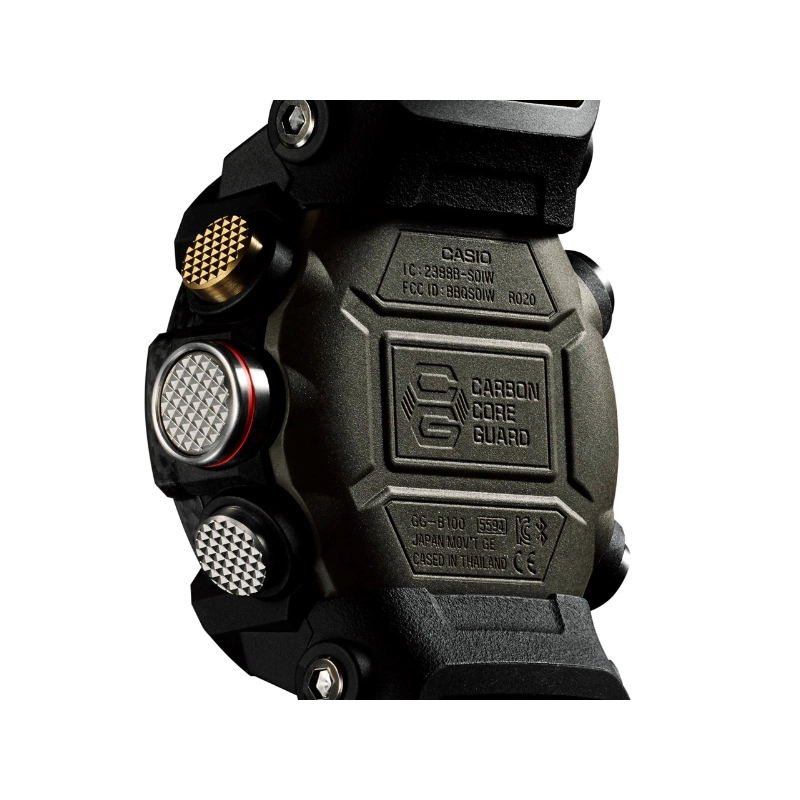 Widok spodu zegarka G-Shock GG-B100-1A3ER