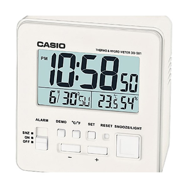 Budzik z termometrem Casio DQ-981 7ER