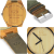 widok szczegółów zegarka drewnianego GD08001