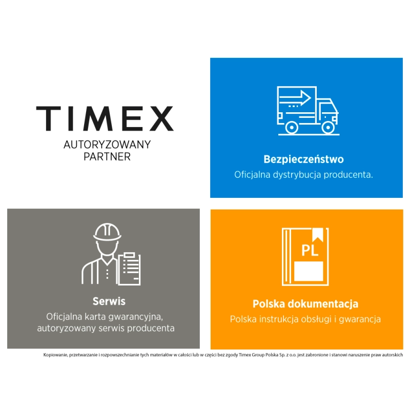 YESAP autoryzowany partner i sprzedawca zegarków Timex